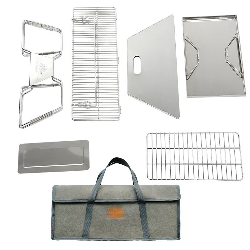 Barbecue portable pliable en a - Camping Cooking Fire Pit avis et prix
