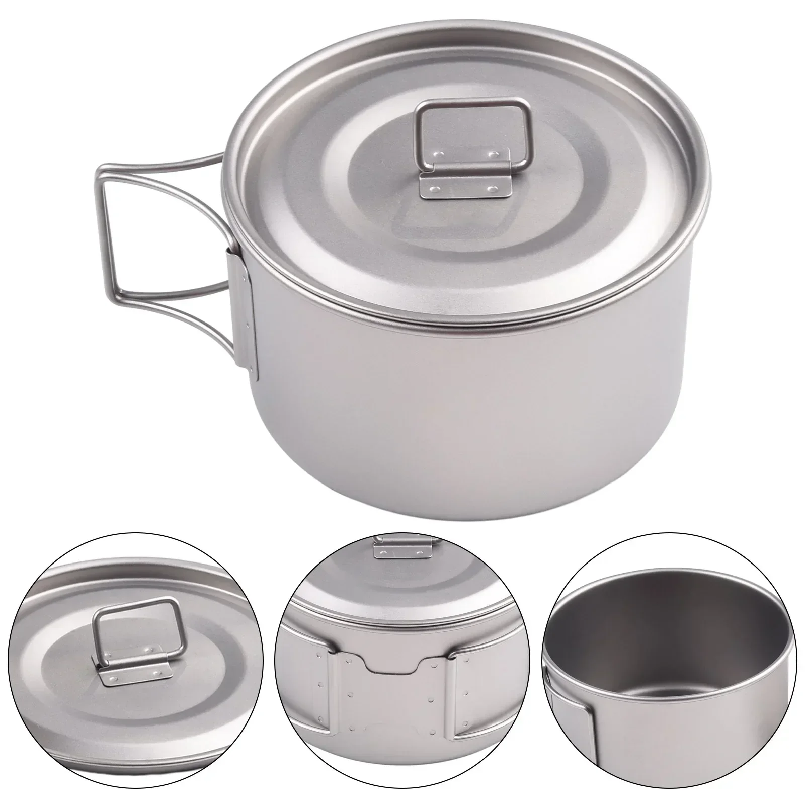 Filles en titane avec poignée  - Camping Cooking Cover avis et prix