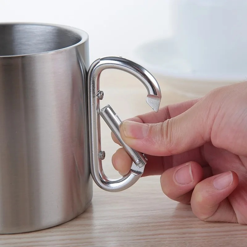 Tasse de voyage en acier inoxy - Camping Cooking Mug avis et prix