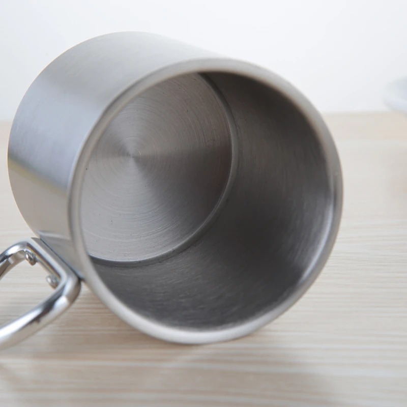 Tasse de voyage en acier inoxy - Camping Cooking Mug avis et prix