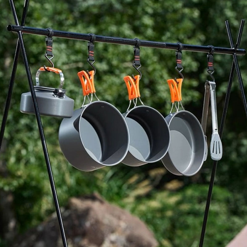 Ensemble de casseroles en alum - Camping Cooking Mess Kit avis et prix