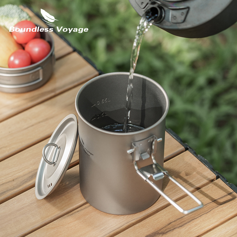 Boundless Voyage – Pot en tita - Camping Cooking Mug avis et prix