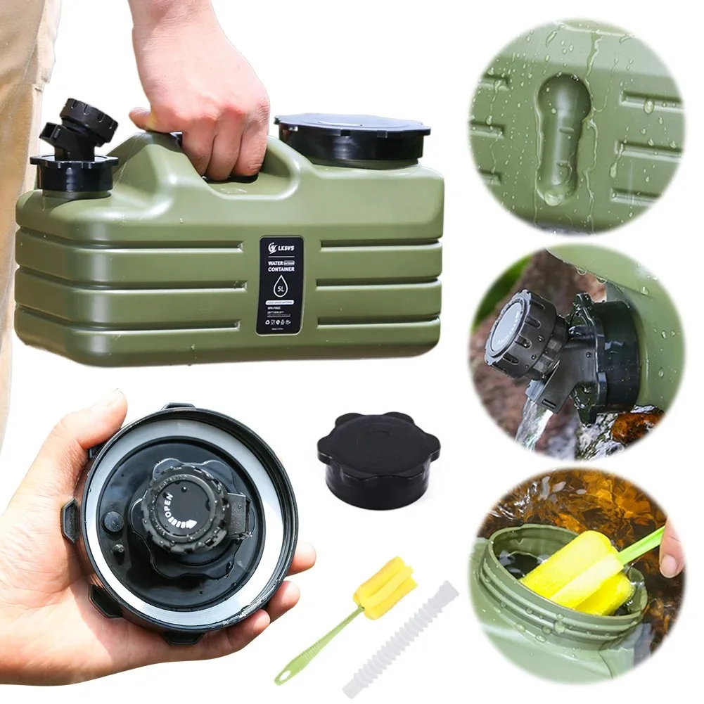 Conteneur d'eau de camping 5L, - Camping Cooking And Drinking avis et prix