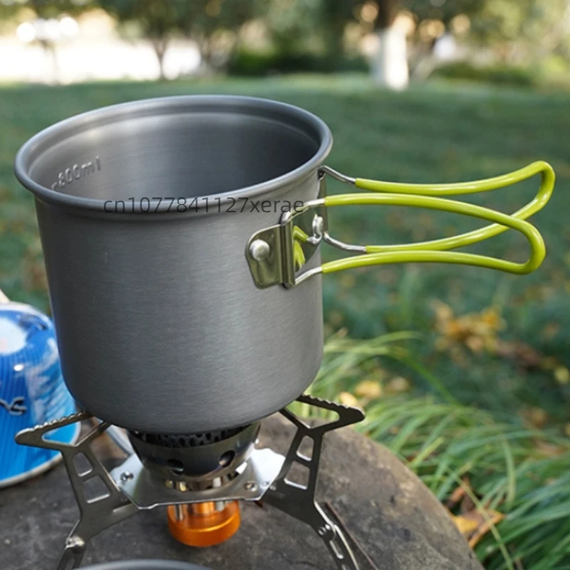 Bol et Pot pliants portables e - Camping Cooking Mess Kit avis et prix