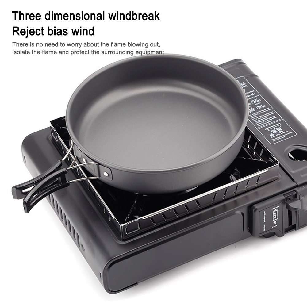 Pare-vent détachable pour réch - Camping Cooking Wind Blocker avis et prix