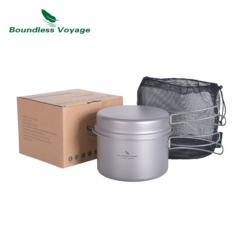 Boundless Voyage-Poêle à frire - Camping Cooking Mess Kit avis et prix