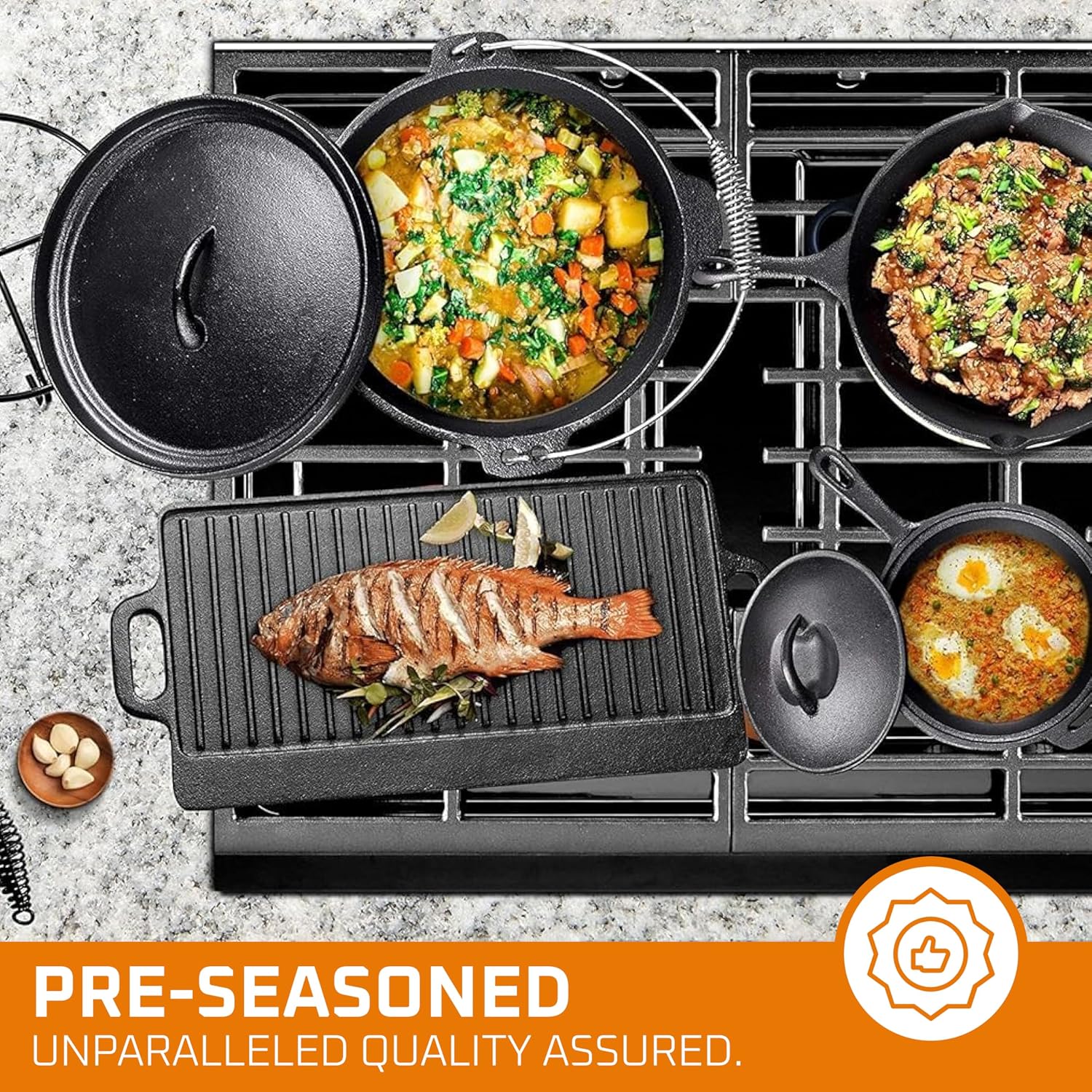 Ensemble de cuisine de camping - Camp Dutch Oven Cast avis et prix