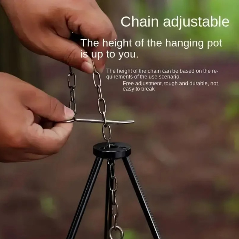 SSUNTAK Support de cuisson por - Camping Cooking Pot Tripod avis et prix