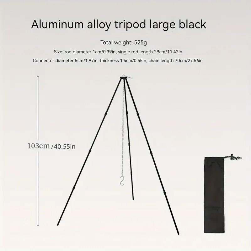 SSUNTAK Support de cuisson por - Camping Cooking Pot Tripod avis et prix