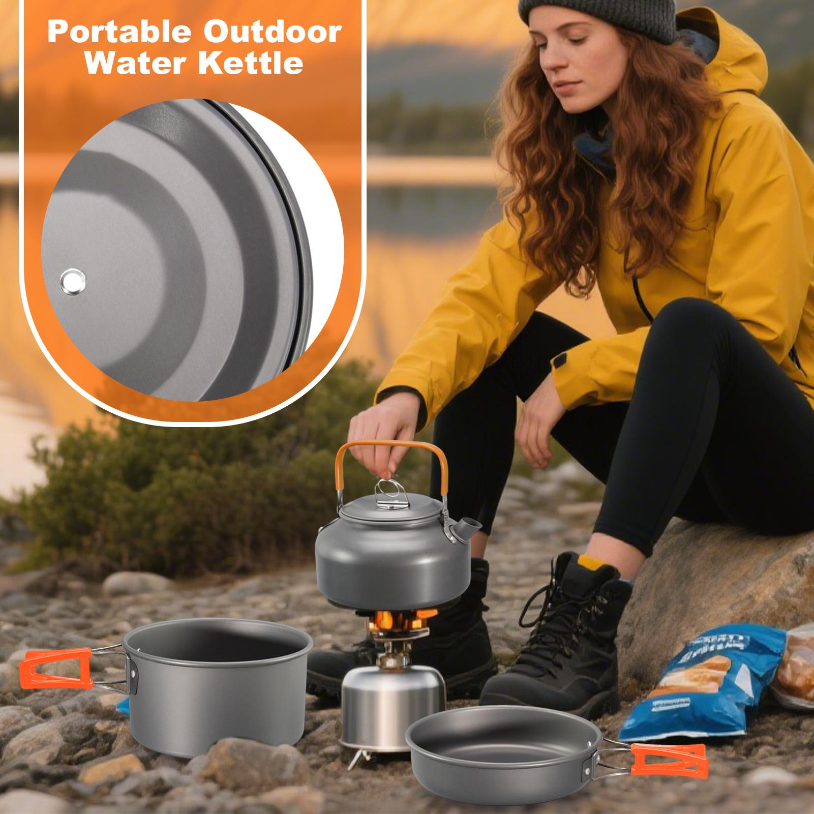 Ustensiles de cuisine de Campi - Camping Cooking Set With Kettle avis et prix