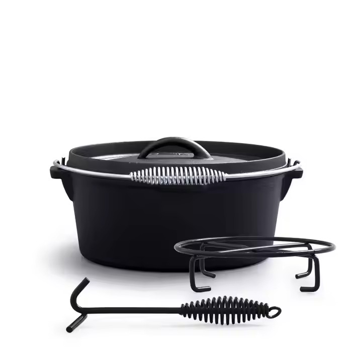 Pot hollandais en fonte, Non r - Camp Dutch Oven Cast avis et prix