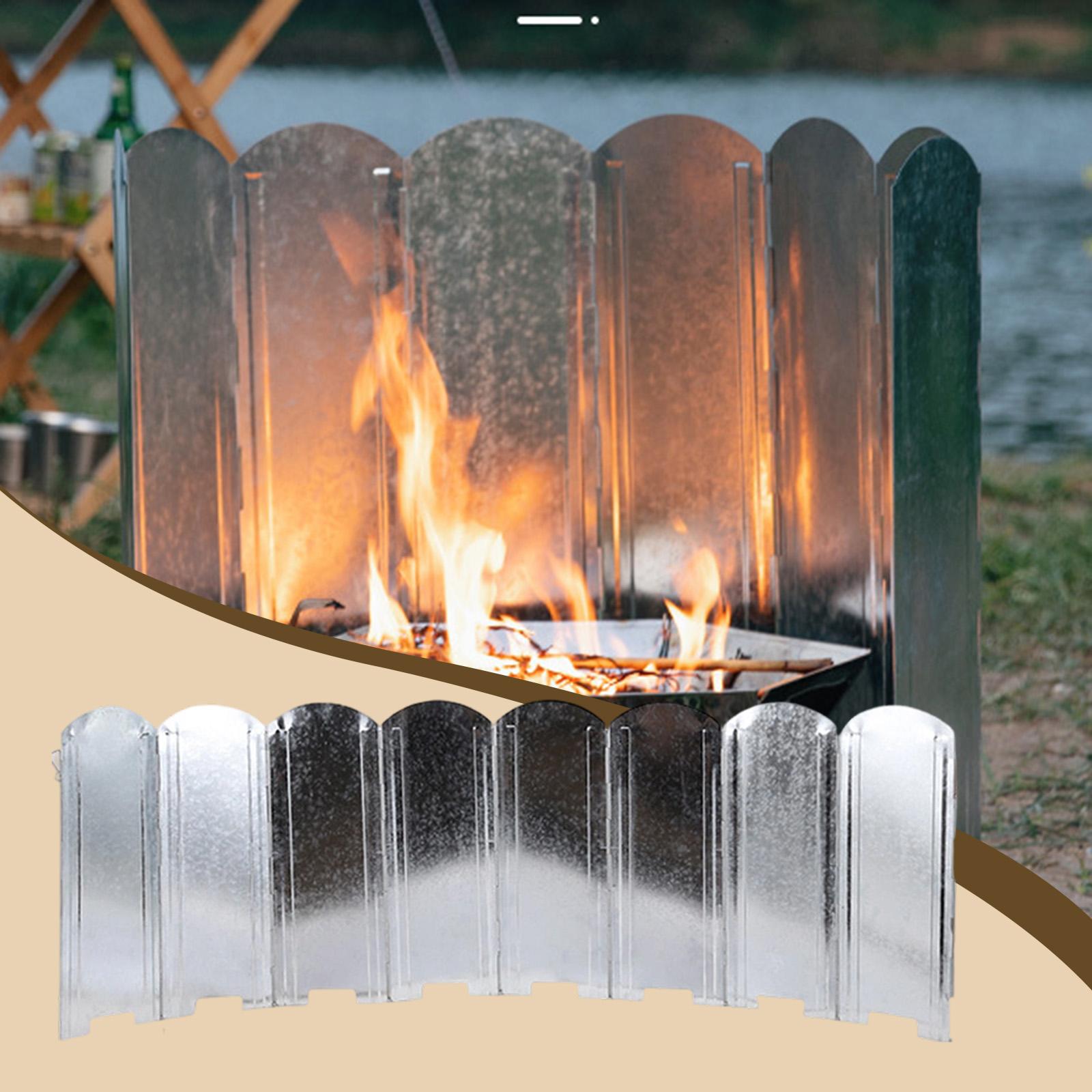 Paravent pliable en fer portab - Camping Cooking Wind Blocker avis et prix