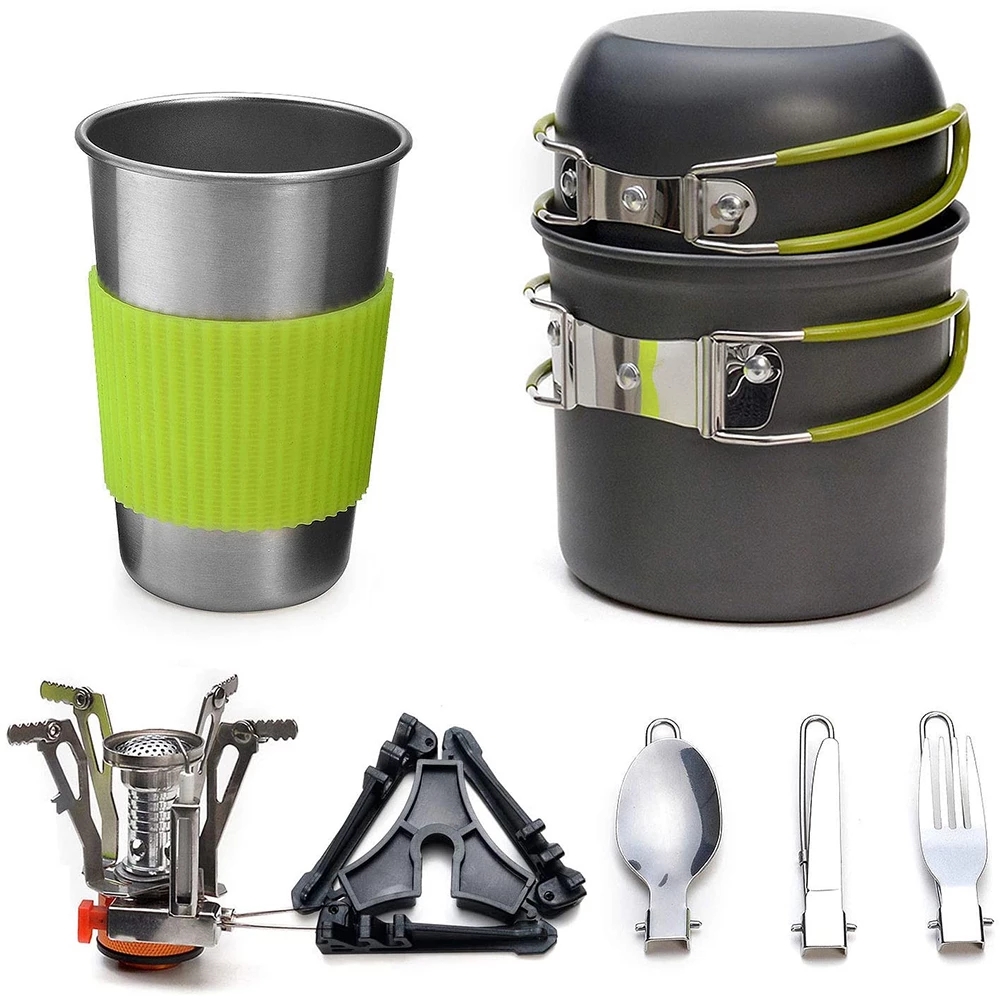 Kit d'ustensiles de cuisine de - Camping Cooking Fire Pit avis et prix