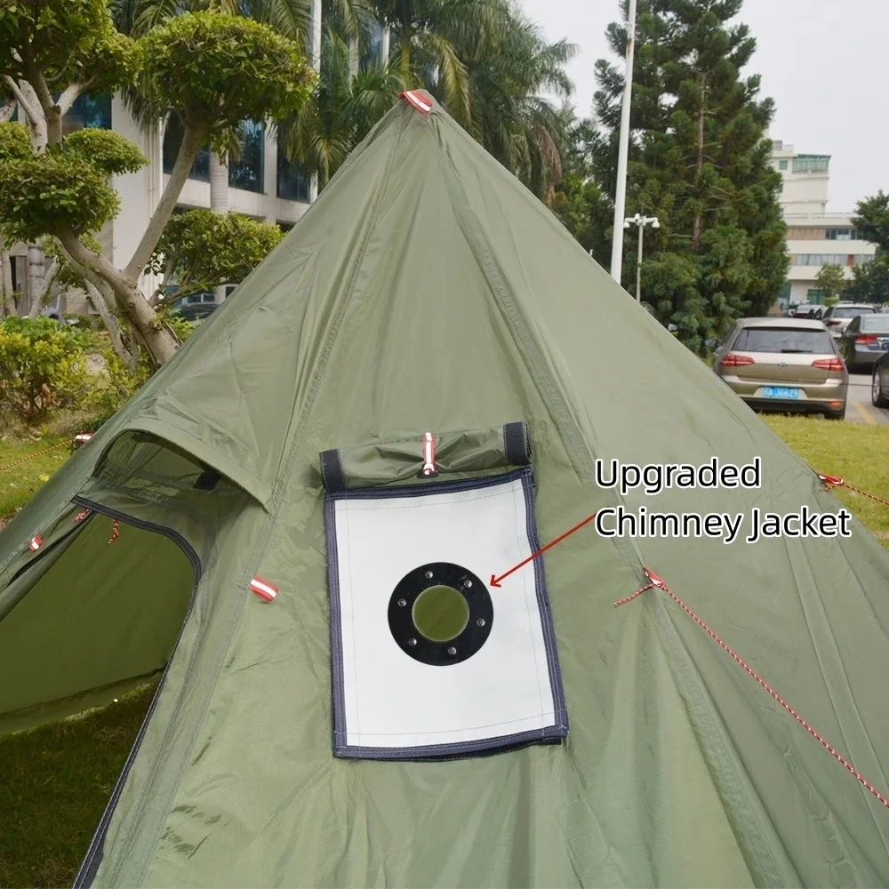 Nouvelle tente pyramidale avec - Camping Cooking Tent avis et prix