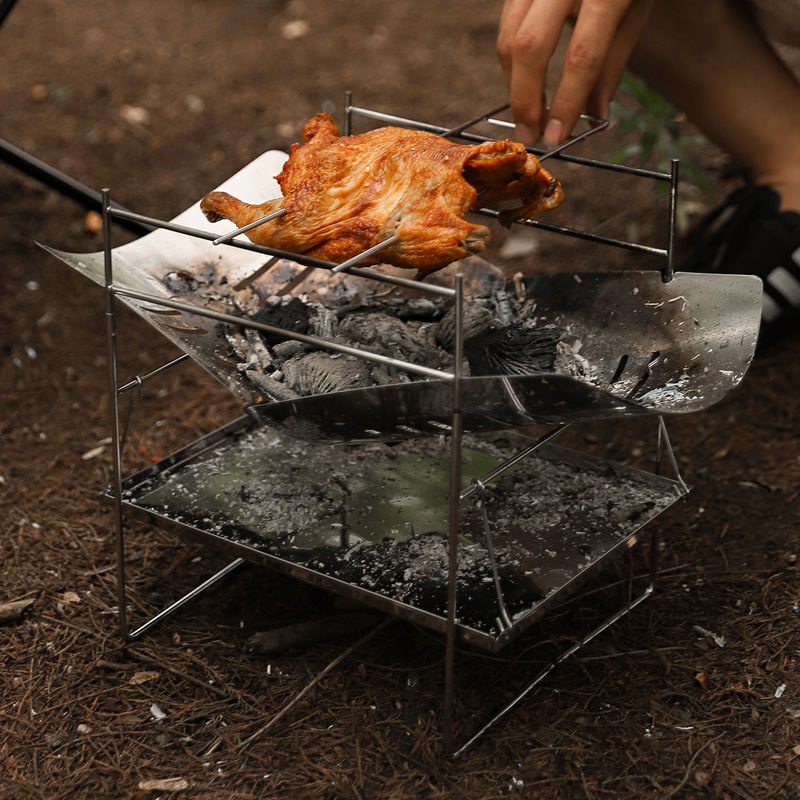 Poêle de Camping à bois Portab - Camping Cooking Fire Pit avis et prix