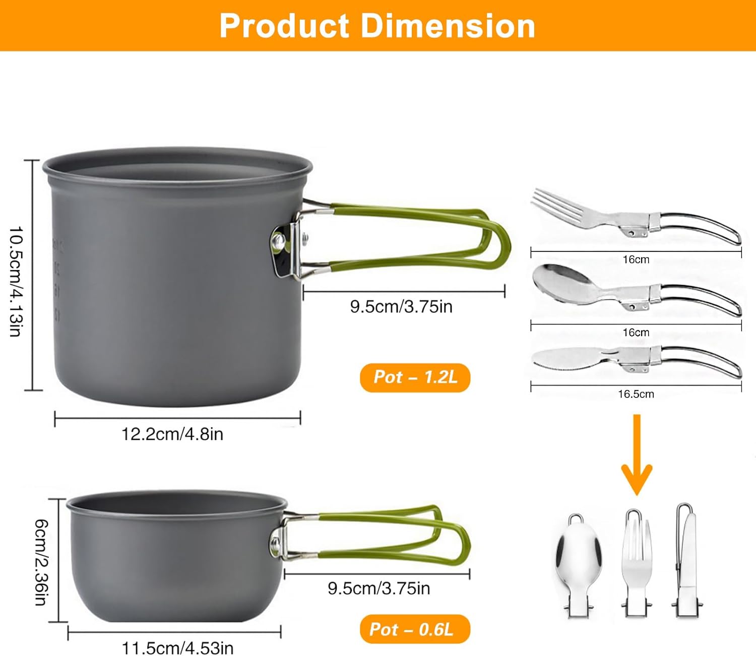 Kit de cuisine de camping, équ - Camping Cooking Mess Kit avis et prix